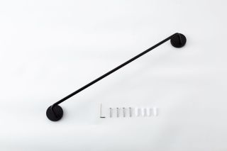 Полотенцедержатель Gappo G30701-6 60 см чёрный